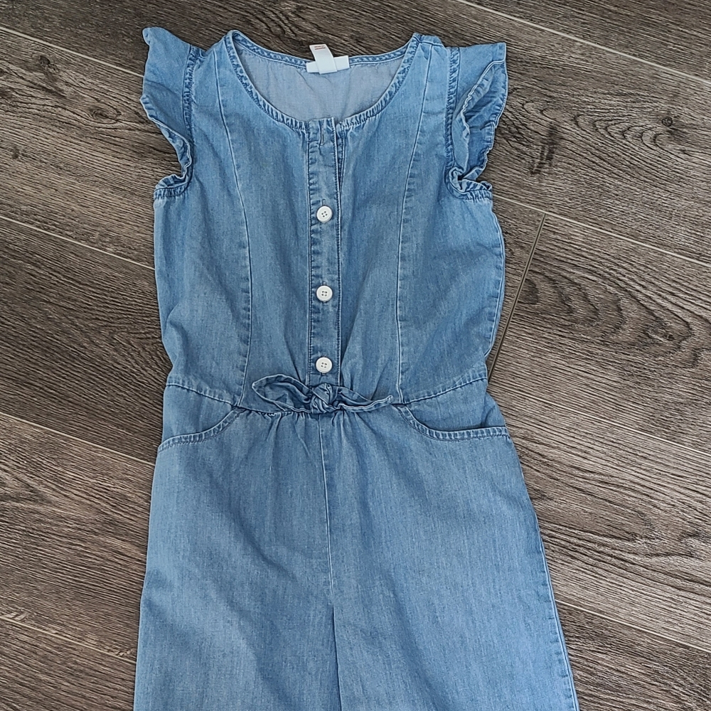 Cat & Jack Blue Jean Jumper - Picture 2 of 4